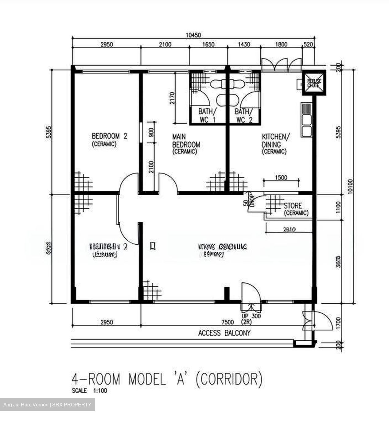 Blk 867 Tampines Vista (Tampines), HDB 4 Rooms #610333991